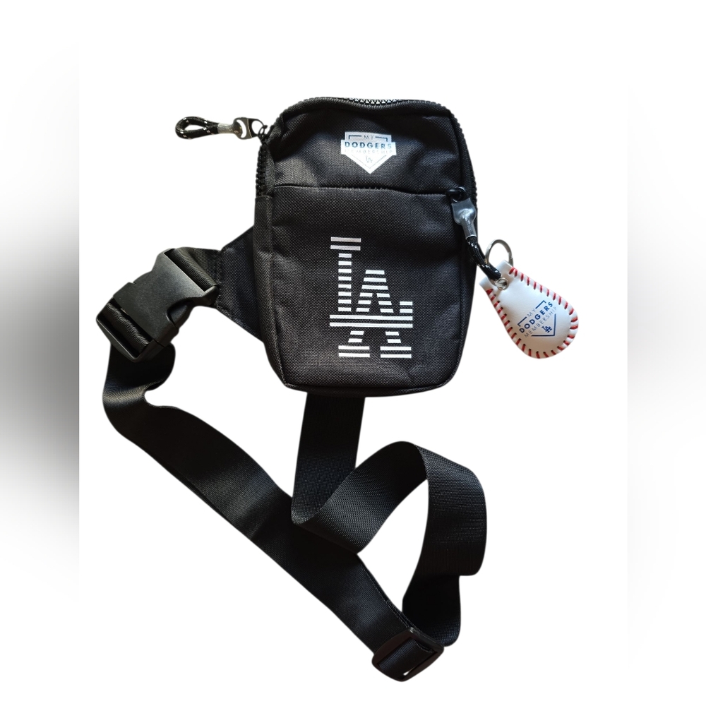 Dodgers Black Crossbody Bag